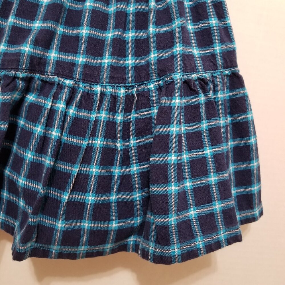 Justice skort 10 plaid metallic schoolgirl mini academia cotton checks - Picture 9 of 12